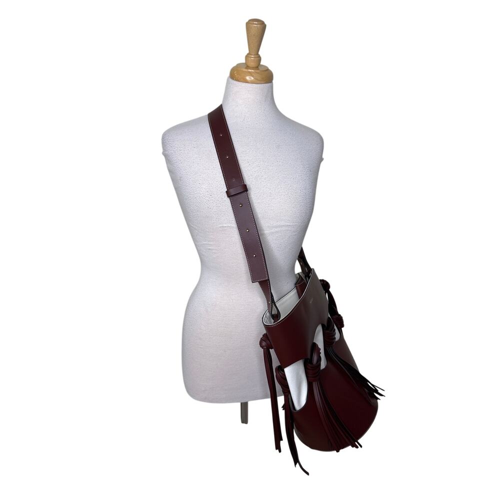 NEOUS Venus Bucket Shoulder Bag Calfskin leather Chocolate Brown - Picture 13 of 13